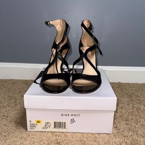 Nine West Elegant Black Heels
